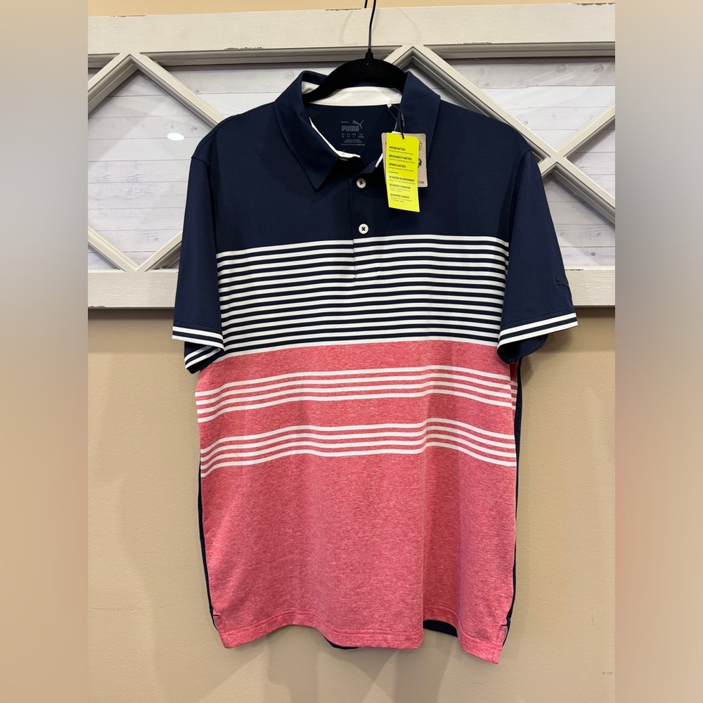 Puma Men's MATTR Track‎ Golf Polo M